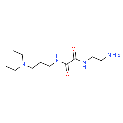 ChemSpider 2D Image | N-(2-Aminoethyl)-N'-[3-(diethylamino)propyl]ethanediamide | C11H24N4O2