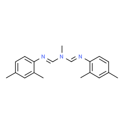 ChemSpider 2D Image | Amitraz | C19H23N3