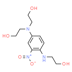 ChemSpider 2D Image | HC blue 2 | C12H19N3O5