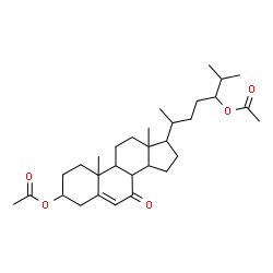 ChemSpider 2D Image | 7-Oxocholest-5-ene-3,24-diyl diacetate | C31H48O5