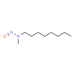 ChemSpider 2D Image | N-NITROSO-N-METHYLOCTYLAMINE | C9H20N2O