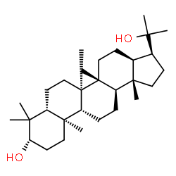ChemSpider 2D Image | (3beta)-Hopane-3,22-diol | C30H52O2