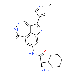 ChemSpider 2D Image | PF-477736 | C22H25N7O2