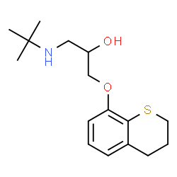 ChemSpider 2D Image | Tertatolol | C16H25NO2S