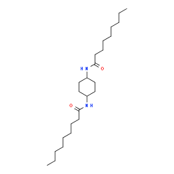 ChemSpider 2D Image | N,N'-1,4-Cyclohexanediyldinonanamide | C24H46N2O2