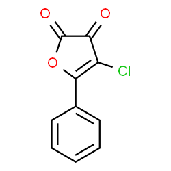 ChemSpider 2D Image | 4-Chloro-5-phenyl-2,3-furandione | C10H5ClO3