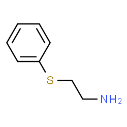 ChemSpider 2D Image | phenyl-2-aminoethyl sulfide | C8H11NS