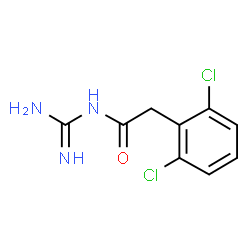 ChemSpider 2D Image | Guanfacine | C9H9Cl2N3O