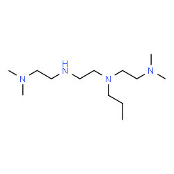 ChemSpider 2D Image | N-(2-{[2-(Dimethylamino)ethyl]amino}ethyl)-N',N'-dimethyl-N-propyl-1,2-ethanediamine | C13H32N4