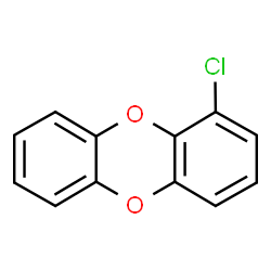 ChemSpider 2D Image | 1-Chlorooxanthrene | C12H7ClO2