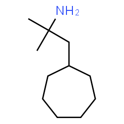 ChemSpider 2D Image | 1-Cycloheptyl-2-methyl-2-propanamine | C11H23N
