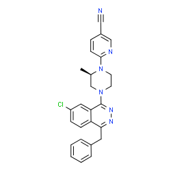 ChemSpider 2D Image | compound 31 [PMID: 24809814] | C26H23ClN6