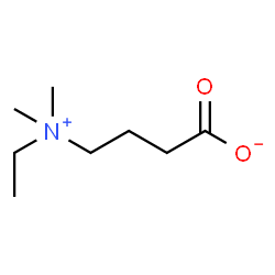 ChemSpider 2D Image | 4-[Ethyl(dimethyl)ammonio]butanoate | C8H17NO2