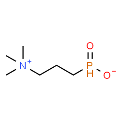 ChemSpider 2D Image | [3-(Trimethylammonio)propyl]phosphinate | C6H16NO2P