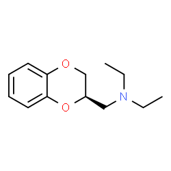 ChemSpider 2D Image | N-[(2R)-2,3-Dihydro-1,4-benzodioxin-2-ylmethyl]-N-ethylethanamine | C13H19NO2
