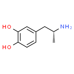 ChemSpider 2D Image | (-)-?-methyldopamine | C9H13NO2