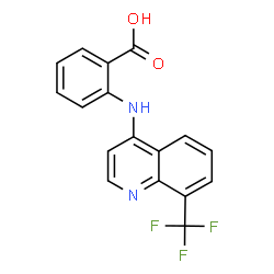 ChemSpider 2D Image | Floctafenic acid | C17H11F3N2O2