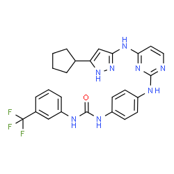 ChemSpider 2D Image | CD532 | C26H25F3N8O