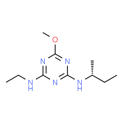 ChemSpider 2D Image | (R)-secbumeton | C10H19N5O