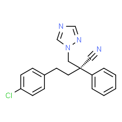 ChemSpider 2D Image | (S)-fenbuconazole | C19H17ClN4