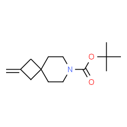 ChemSpider 2D Image | tert-butyl 2-methylidene-7-azaspiro[3.5]nonane-7-carboxylate | C14H23NO2
