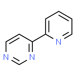 ChemSpider 2D Image | 4-(2-pyridyl)pyrimidine | C9H7N3