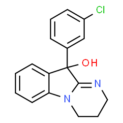 ChemSpider 2D Image | Ciclazindol | C17H15ClN2O