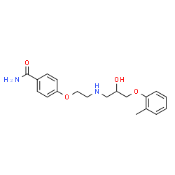 ChemSpider 2D Image | Tolamolol | C19H24N2O4