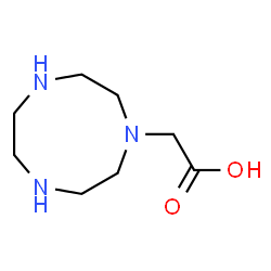 ChemSpider 2D Image | 1,4,7-Triazonan-1-ylacetic acid | C8H17N3O2