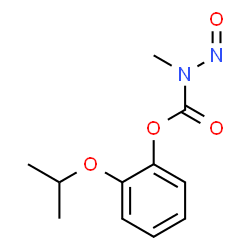 ChemSpider 2D Image | 2-Isopropoxyphenyl methyl(nitroso)carbamate | C11H14N2O4