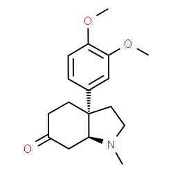 ChemSpider 2D Image | (-)-Mesembrine | C17H23NO3