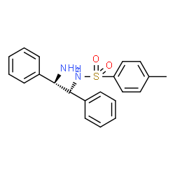 ChemSpider 2D Image | N-(2-Amino-1,2-diphenylethyl)-4-methylbenzenesulfonamide | C21H22N2O2S