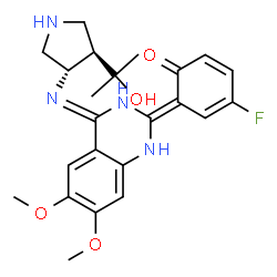 ChemSpider 2D Image | CCT241533 | C23H27FN4O4