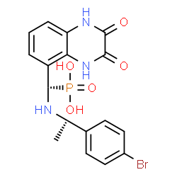 ChemSpider 2D Image | NVP-AAM077 | C17H17BrN3O5P