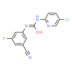 ChemSpider 2D Image | VU0463841 | C13H8ClFN4O