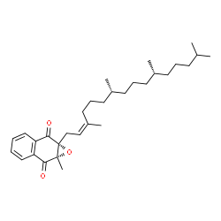 ChemSpider 2D Image | (Z,2S,3R)-phytonadione epoxide | C31H46O3