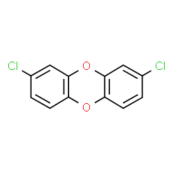 ChemSpider 2D Image | 2,8-Dichlorooxanthrene | C12H6Cl2O2