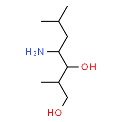 ChemSpider 2D Image | (2R,3S,4S)-4-Amino-2,6-dimethyl-1,3-heptanediol | C9H21NO2