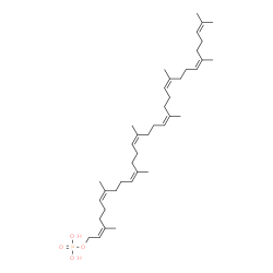 ChemSpider 2D Image | (2Z,6Z,10Z,14Z,18Z,22Z,26Z)-3,7,11,15,19,23,27,31-Octamethyl-2,6,10,14,18,22,26,30-dotriacontaoctaen-1-yl dihydrogen phosphate | C40H67O4P