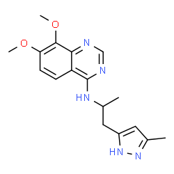 ChemSpider 2D Image | PF-04827736 | C17H21N5O2