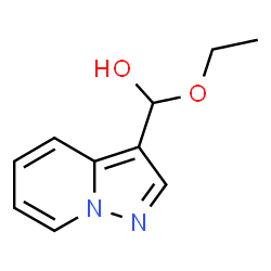 ChemSpider 2D Image | (R)-Ethoxy(pyrazolo[1,5-a]pyridin-3-yl)methanol | C10H12N2O2