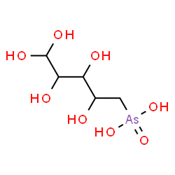 ChemSpider 2D Image | Arsenoribose | C5H13AsO8