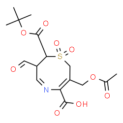 ChemSpider 2D Image | bound form  7-alkylidenecephalosporin dcm-1-10 | C16H21NO9S