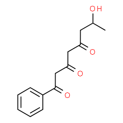 ChemSpider 2D Image | (7S)-7-Hydroxy-1-phenyl-1,3,5-octanetrione | C14H16O4