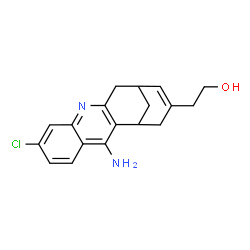 ChemSpider 2D Image | Huprine W | C18H19ClN2O