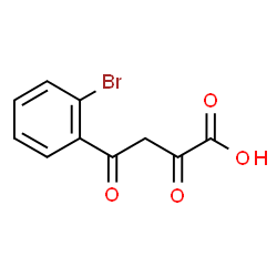 ChemSpider 2D Image | 4-(2-Bromophenyl)-2,4-dioxobutanoic acid | C10H7BrO4