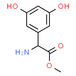 ChemSpider 2D Image | meta'-di-hydroxy-phenylalaninemeta | C9H11NO4