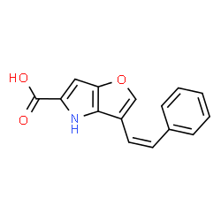 ChemSpider 2D Image | 3-Phenethyl-4h-Furo[3,2-B]pyrrole-5-Carboxylic Acid | C15H11NO3