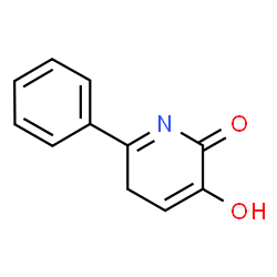 ChemSpider 2D Image | 3-Hydroxy-6-phenyl-2(5H)-pyridinone | C11H9NO2