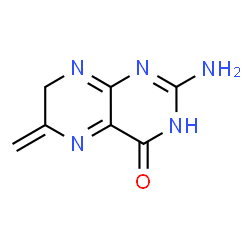 ChemSpider 2D Image | 2-Amino-6-methylene-6,7-dihydro-4(3H)-pteridinone | C7H7N5O